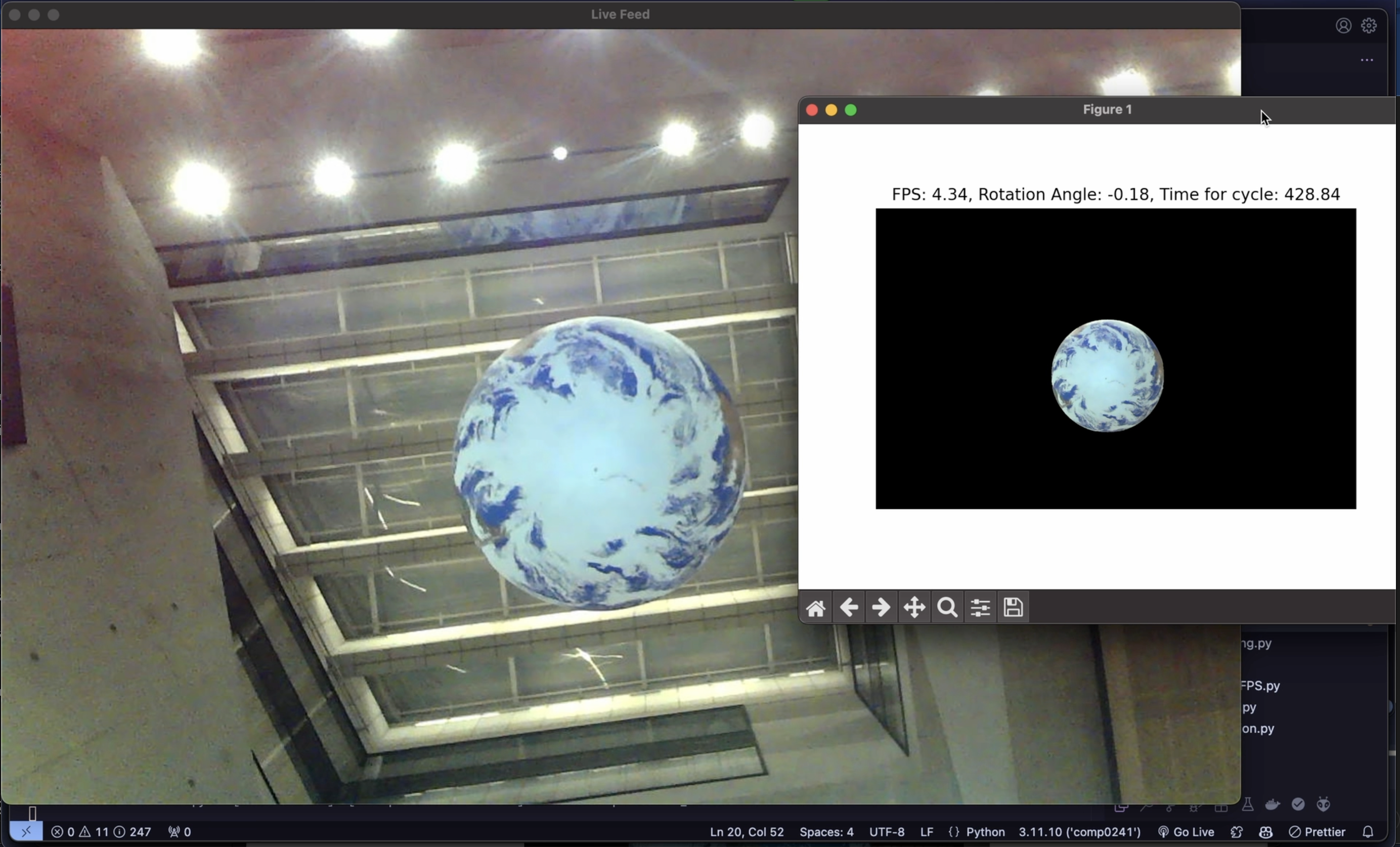 Rotation Analysis - Ground View